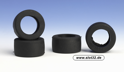 MB Slot tyres 20x11 mm  natural rubber